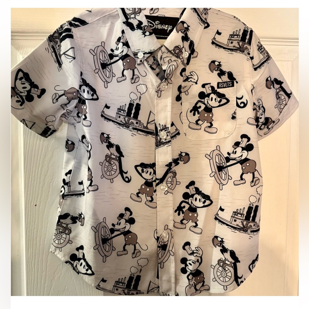 RSVLTS Disney Steamboat Mickey Shirt